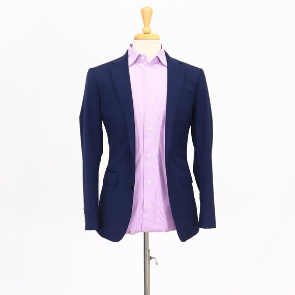 Bonobos 36R Blue Blazer Sport Coat Jacket 2-Button Solid T408